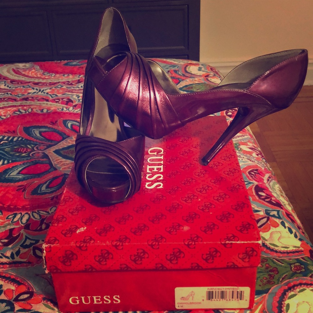 GUESS SHOES 4inch heel